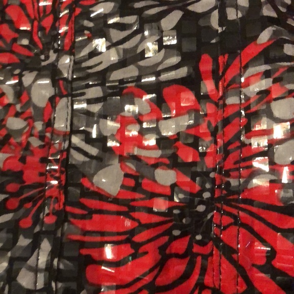 Ruby Rd button down short top - Picture 4 of 7